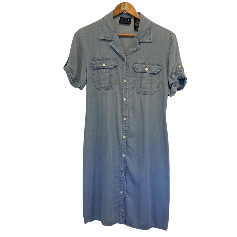 Soft blue dress